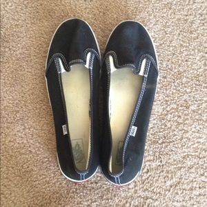 Slip on vans black